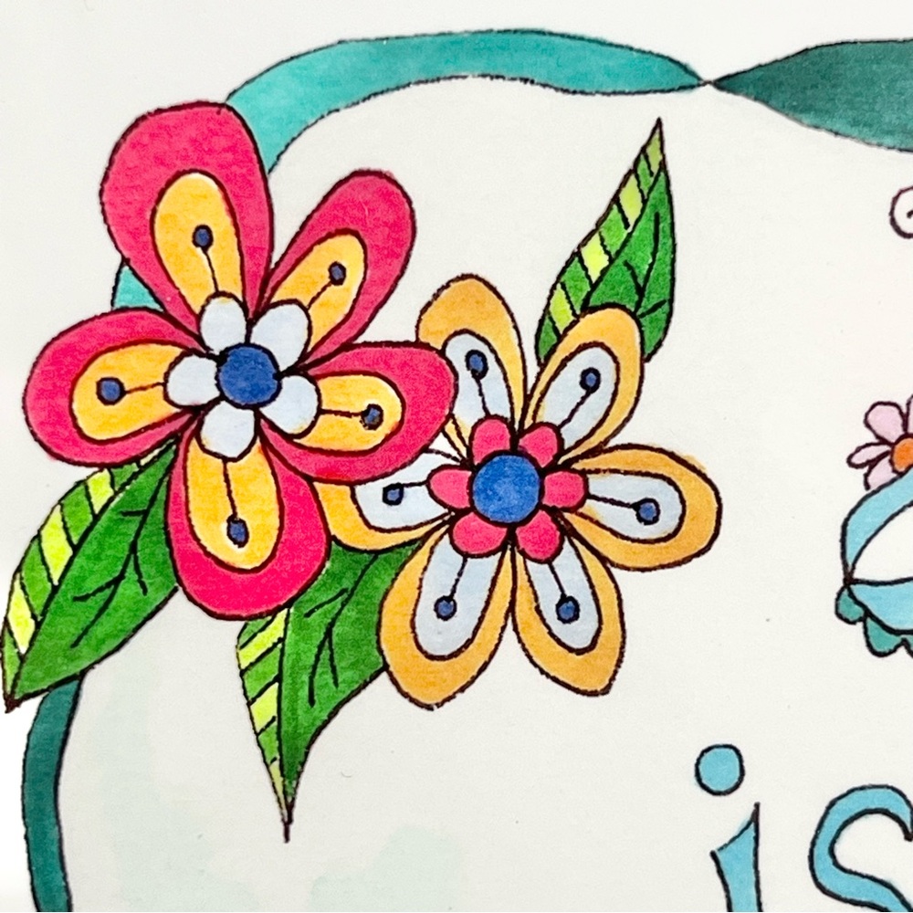 NWOT Whimsical Creative Wall Art Print - Picture 2 of 5